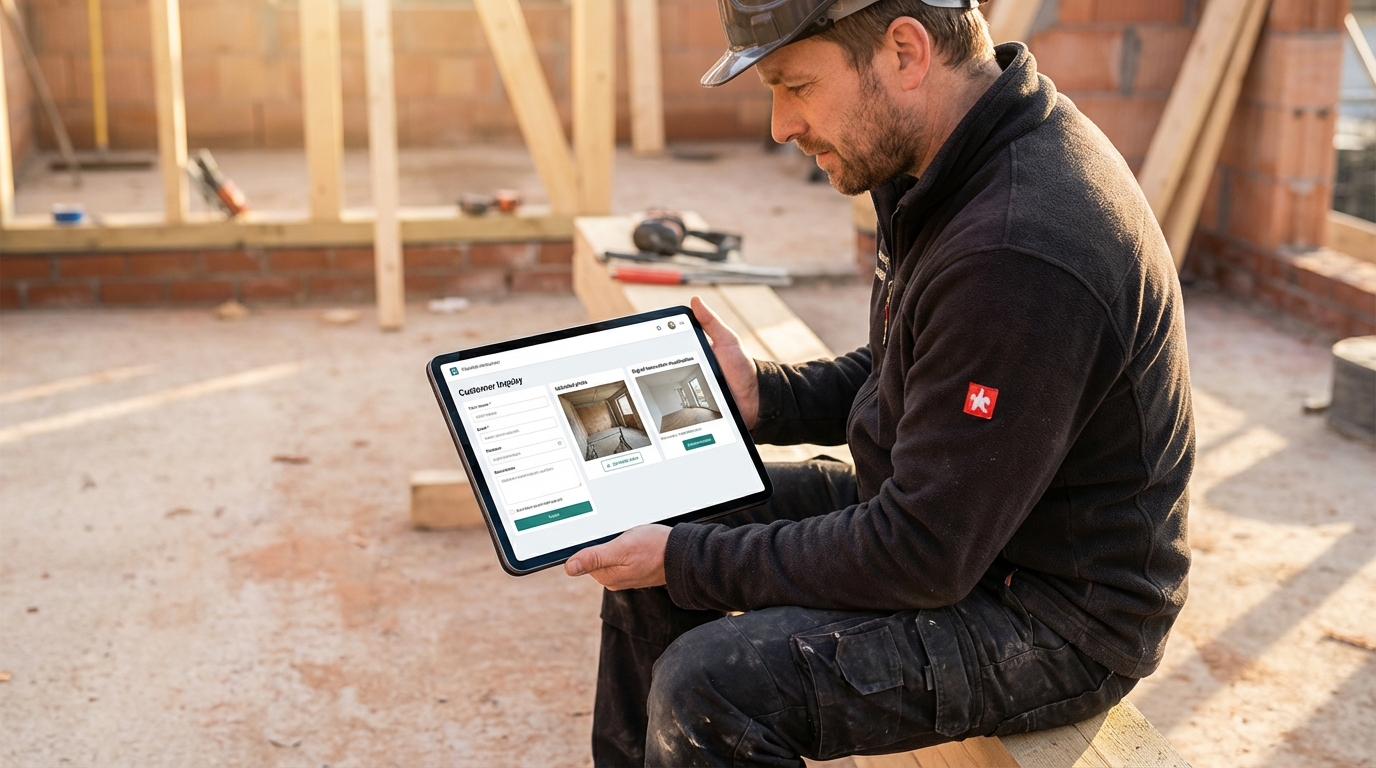 Raumvisualisierung im Handwerk direkt an der Kundenanfrage